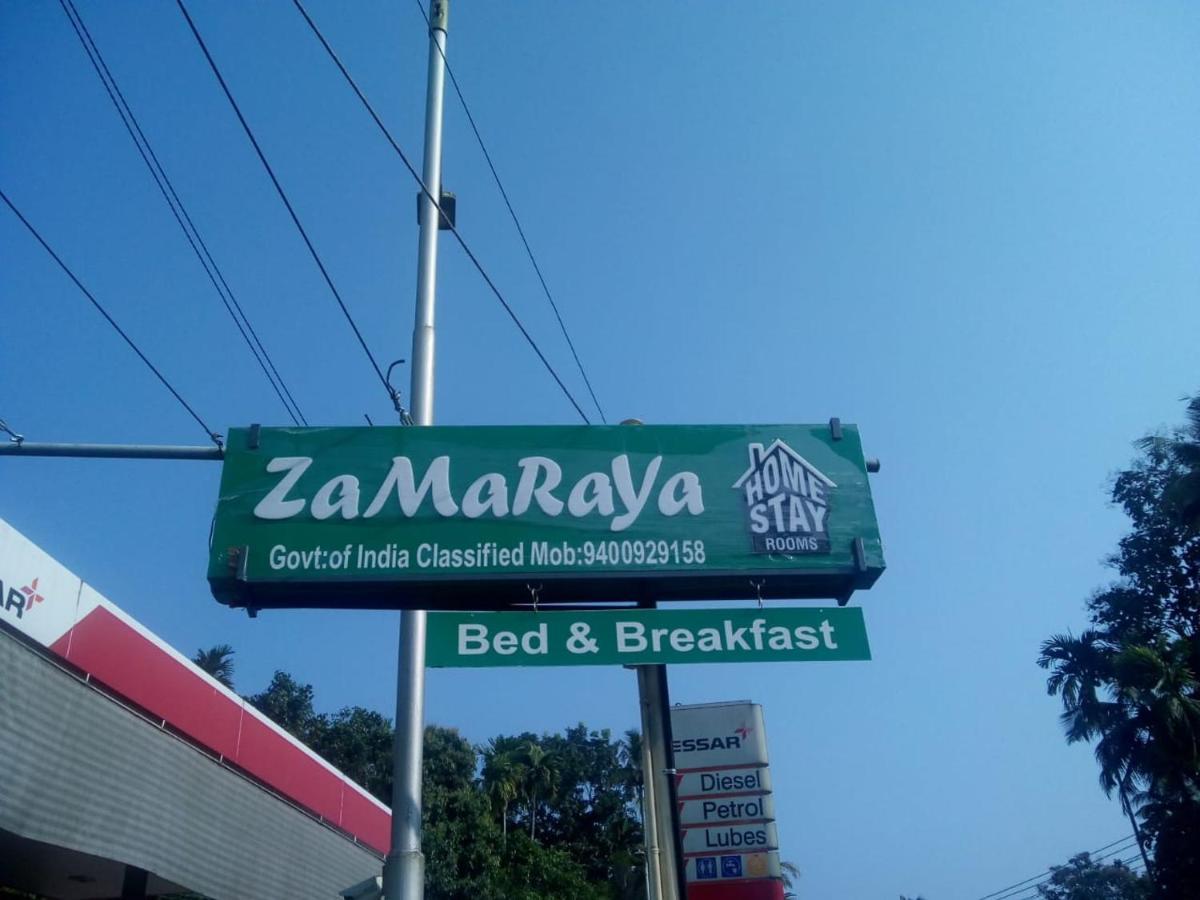ZaMaRaYa Bed&Breakfast Angamali Dış mekan fotoğraf